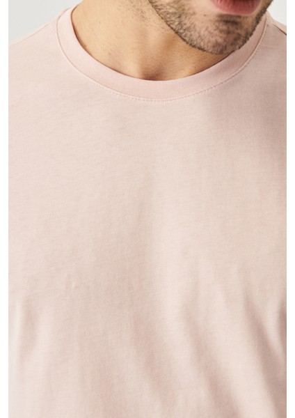 Slim Fit Dar Kesim Bisiklet Yaka 5'li Tişört Paketi