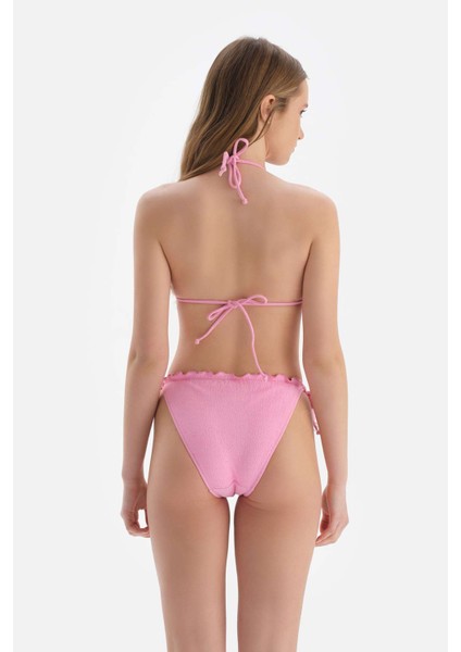 Pembe Spagetti Bikini Alt