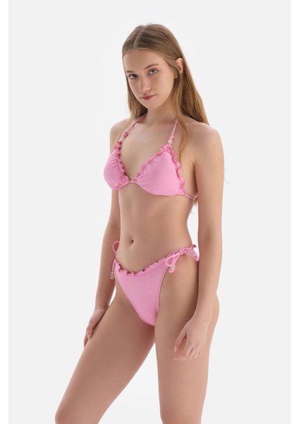 Pembe Spagetti Bikini Alt