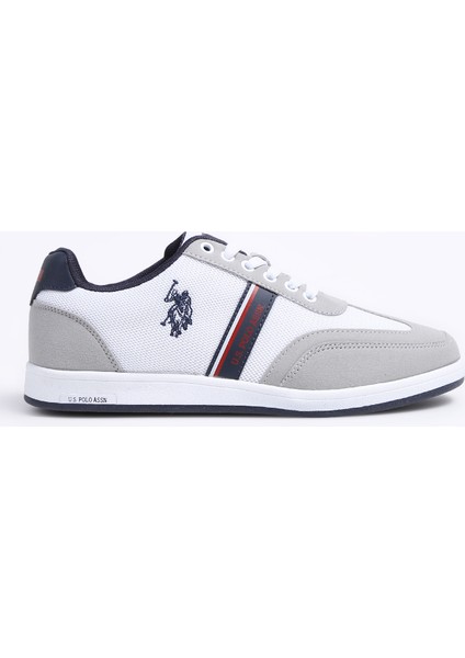 Beyaz Erkek Sneaker Kares 3fx