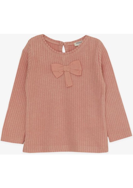 Kız Çocuk Taytlı Takım Fiyonklu 9 Ay-3 Yaş, Gülkurusu modelleri