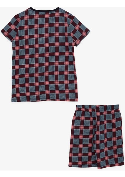 Kız Çocuk Şortlu Pijama Takımı Ekose Desenli 10-14 Yaş, Karışık Renk fiyatları