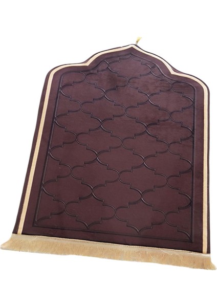 Dua Mat Zemin Halı Düzensiz Ibadet Mat Ofis Açık Oturma Odası Kahverengi Küçük (Yurt Dışından) modelleri