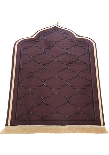 Dua Mat Zemin Halı Düzensiz Ibadet Mat Ofis Açık Oturma Odası Kahverengi Küçük (Yurt Dışından) fırsatları