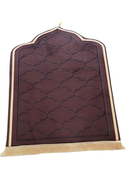 Dua Mat Zemin Halı Düzensiz Ibadet Mat Ofis Açık Oturma Odası Kahverengi Küçük (Yurt Dışından) indirimleri