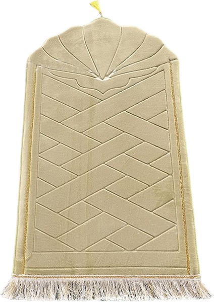 Taşınabilir Dua Halı Doğum Günü 65CMX110CM Ramazan Hediye Yeşil (Yurt Dışından)
