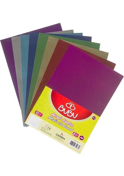 Aynalı Karton A4 10'lu