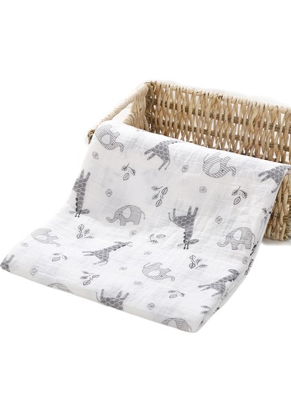 Yenidoğan Bebek Battaniyesi - Beyaz (Yurt Dışından)