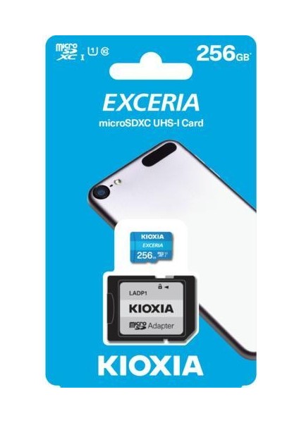 Kioxia 256GB Micro Sdxc Uhs-1 C10 LMEX1L256GG2