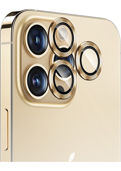 Apple iPhone 11 / 12 Uyumlu Kamera Lens Koruyucu (3'lü Set)