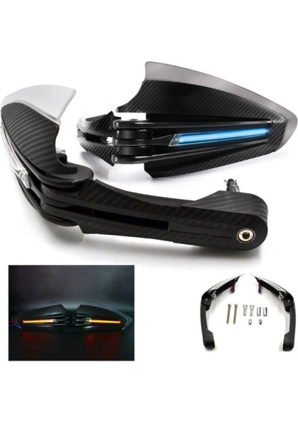 Kekl Motosiklet Elcik Koruma LED Işıklı 7697635287463
