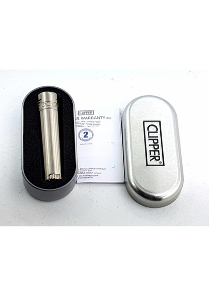 Clipper Metal Çakmak Taşlı