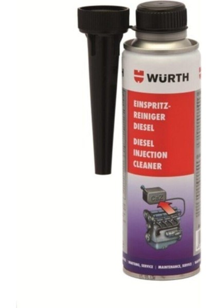 Marka Würth Dizel Enjektör Temizleyici 300 ml 7696242469716