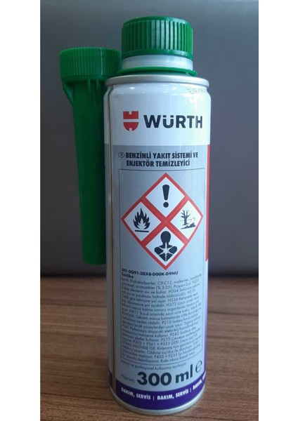 Benzinli Yakıt Sistemi ve Enjektör Temizleyici 300 ml 7693951679654