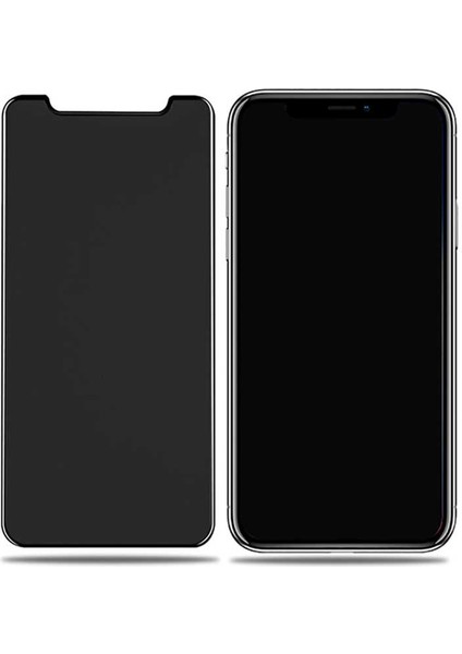 Apple iPhone Xr 6.1 Uyumlu Rika Premium Privacy Temperli Cam Ekran Koruyucu