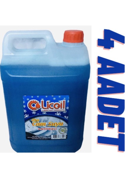 Antifrizli &parfümlü&şampuanlıoto Cam Suyu -12C 5 Litre 4