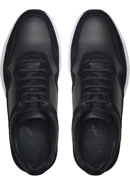 Siyah Sneaker Erkek Ayakkabı -94052-