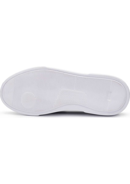 Beyaz Bağcıklı Sneaker -92112- indirimleri