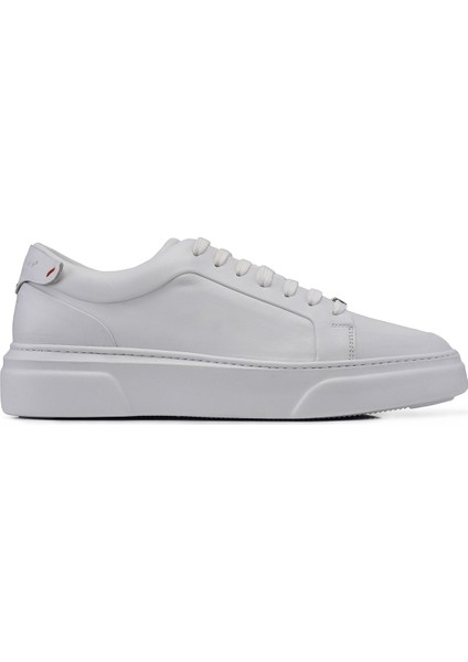 Beyaz Bağcıklı Sneaker -92112-