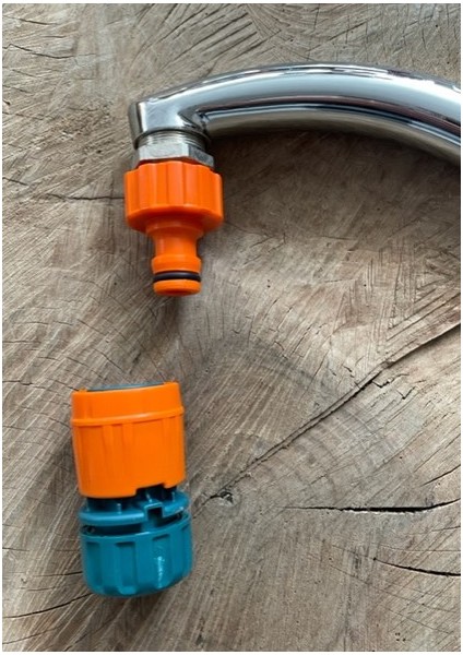 SAYIM Mix Batarya Bağlantı Adaptörü Geçmeli Hortum Bağlantısı