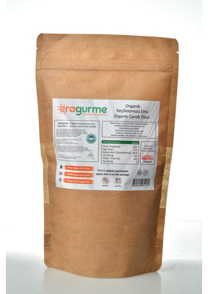Organik Keçiboynuzu Unu 350 gr fiyatları