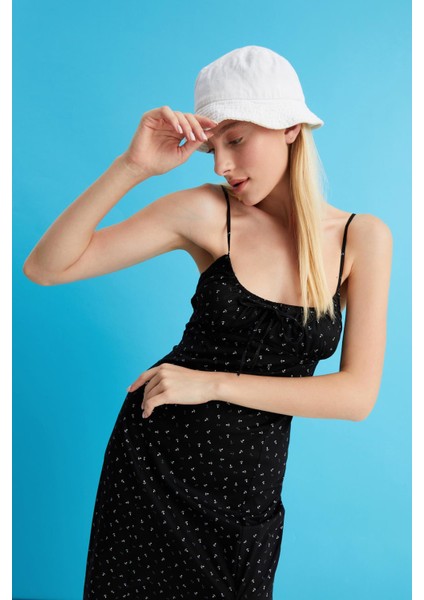 Ince Askılı Poplin Elbise (B22-23200) modelleri