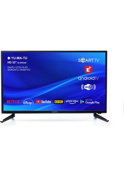 32" 81 Ekran Uydu Alıcılı HD Android Smart LED TV