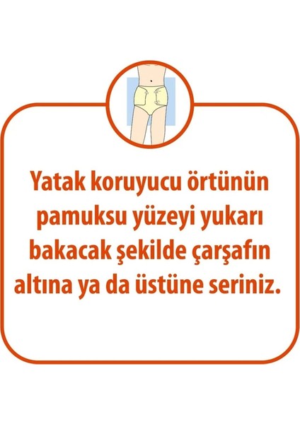 Yatak Koruyucu Örtü 4 Paket (60 x 90 / 30'lu Paket) modelleri