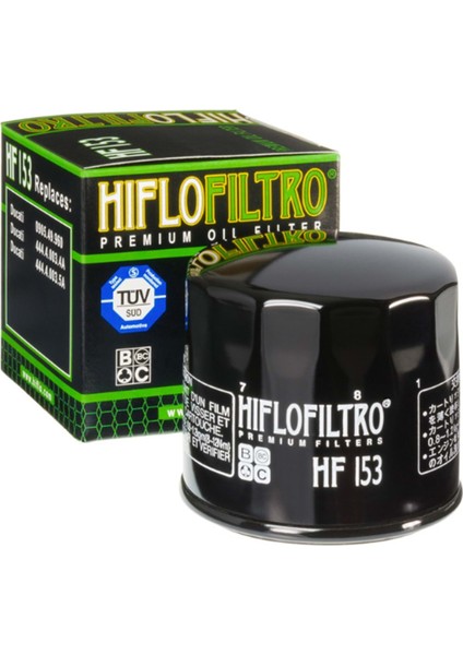 Ducati Multıstrada 1200 Yağ Filtresi Hiflo Hf 153