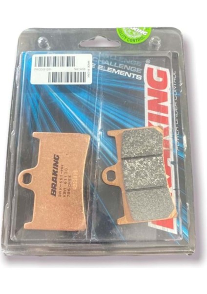 Yamaha Fz6 Fazer S2 600 Ön Fren Balatası Sinterli (07/09) Brakıng 786CM55