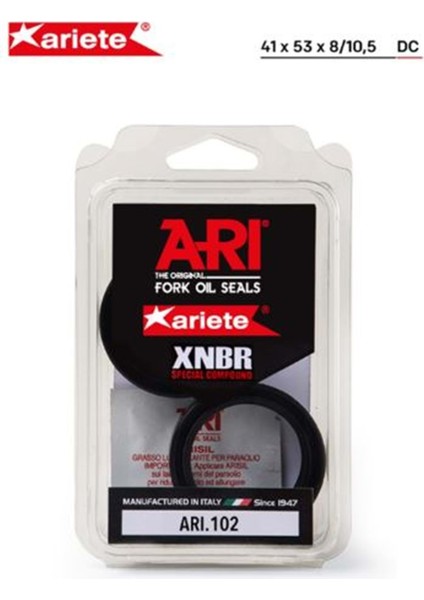 Arıete Yamaha Majesty 400 Ön Amortisör Yağ Keçesi (05/10) ARI.102 41X53X8/10,5 Çift Yaylı