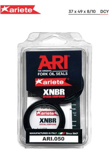 Arıete Suzukı Vl 250 Inarıetetruder Ön Amortisör Yağ Keçesi (00/04) ARI.050 37X49X8/10 Çift Yaylı