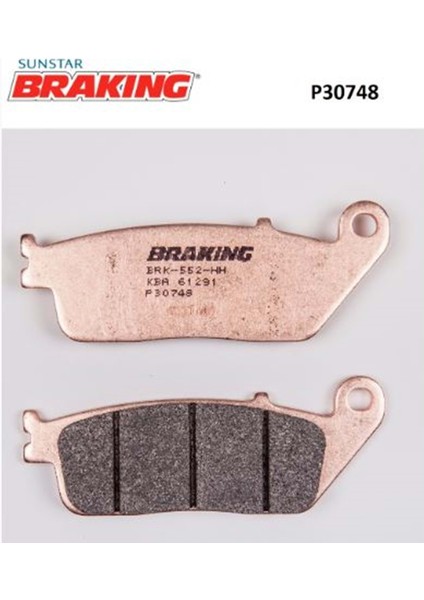 Brakıng P30748 Sinterli Ön Fren Balatası