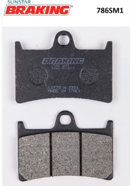 Brakıng 786SM1 Yarı Metalik Ön Fren Balatası