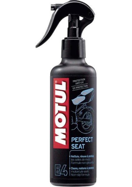 E4 Sele Temizlik Bakım ve Parlatma Spreyi 250ML Motul