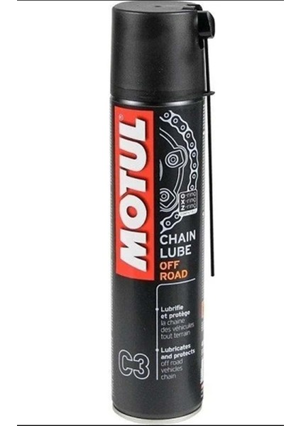 C3 Zincir Yağı Zincir Spreyi C3 Zincir Spreyi Motul C3