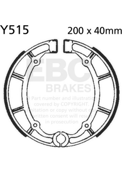 Yaylı Kampana Seti Y515 XVS650 XVS750 Dragstar