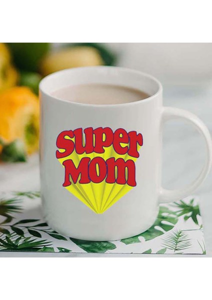 Super Mom Anneye Özel Kupa Bardak