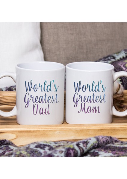 World’s Greatest Dad- Anneye Babaya Özel Kupa Bardak