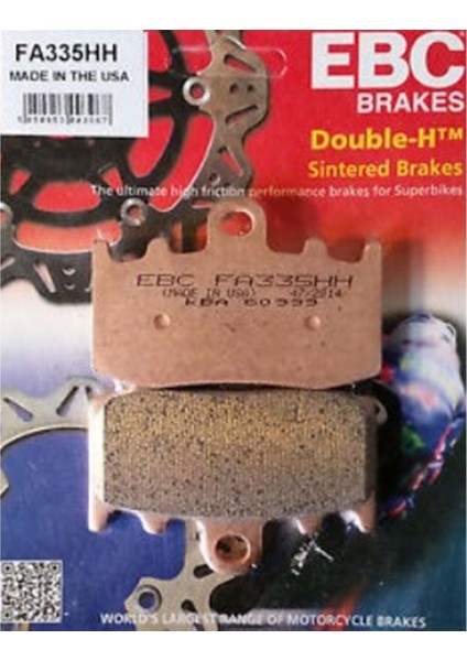 FA335HH Bmw R1200 Gs 02-11 , K1300 07-15 Sınter Ön Fren Balatası