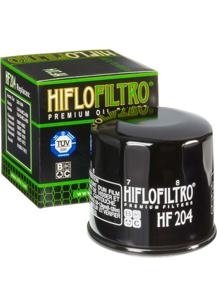 Yağ Filtresi Hiflo Hf 204 Siyah Şahin Motor