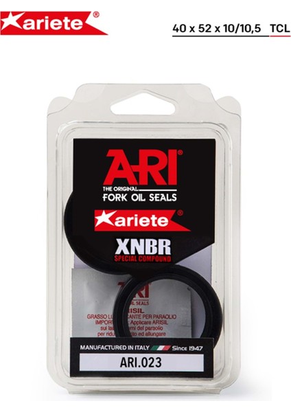 Arıete ARI.023 Ön Amortisör Yağ Keçesi 40 x 52 x 10/10,5 Tcl