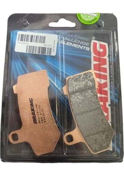 Harley D. Ultra Lımıted Abs (Flhtk) 1750 Arka Fren Balatası Sinterli (17/18) Brakıng 934CM77