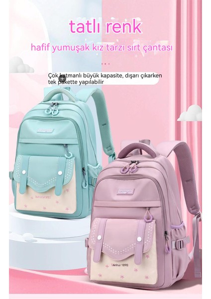 Büyük Kapasiteli Su Geçirmez Öğrenci Sırt Çantası (Yurt Dışından)