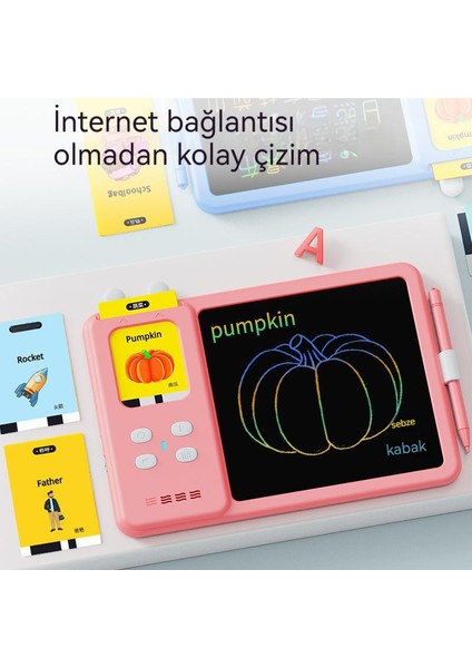 Çocuk Eğitici Oyuncaklar LCD Grafiti El Yazısı Kurulu Kart Öğrenme Makinesi (Yurt Dışından)