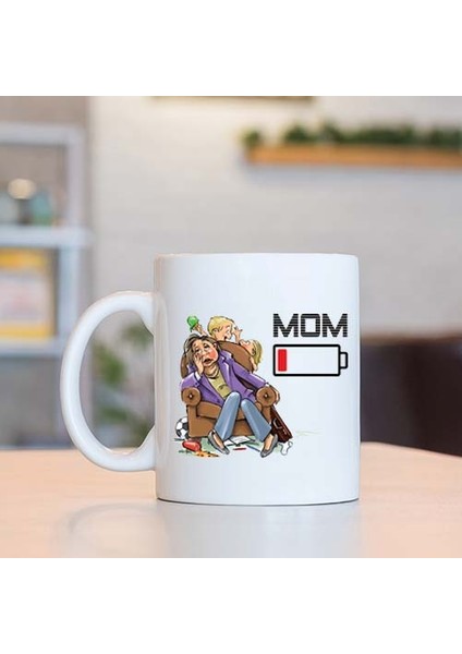 Mom - Anneye Özel Kupa Bardak