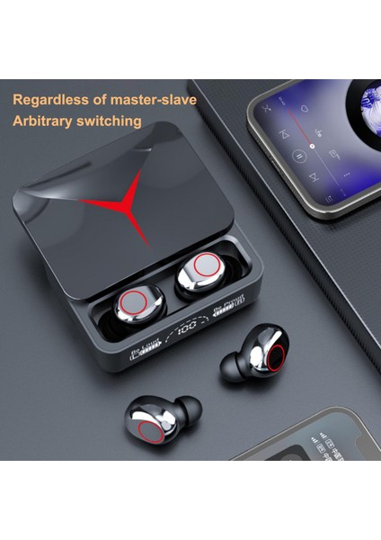 Kablosuz Mikrofonlu Bluetooth Uyumlu 5.0 Kulaklık - Siyah (Yurt Dışından)