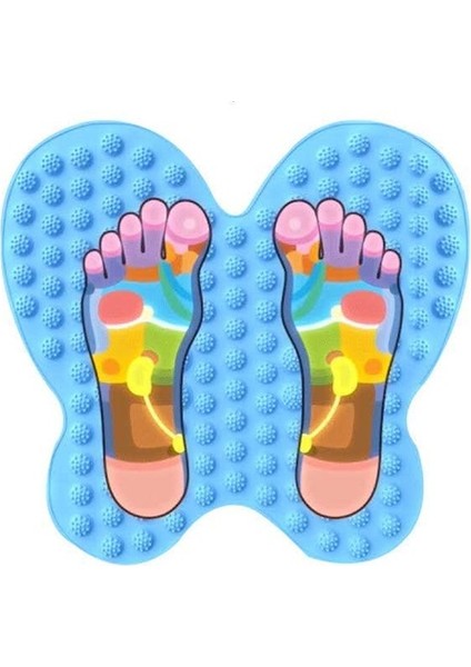 Kelebek Masaj Matı Ayaklar Için Topuk Masaj Paspası