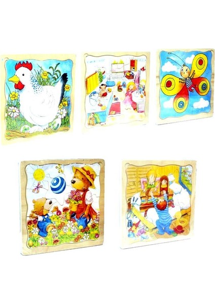 Rosa Luna Ahsap Puzzle (1 Adet)