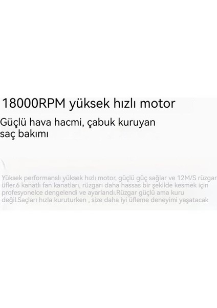 Xiaomi Mijia Negatif Iyon Saç Kurutma Makinesi H101 1600W - Pembe (Yurt Dışından)